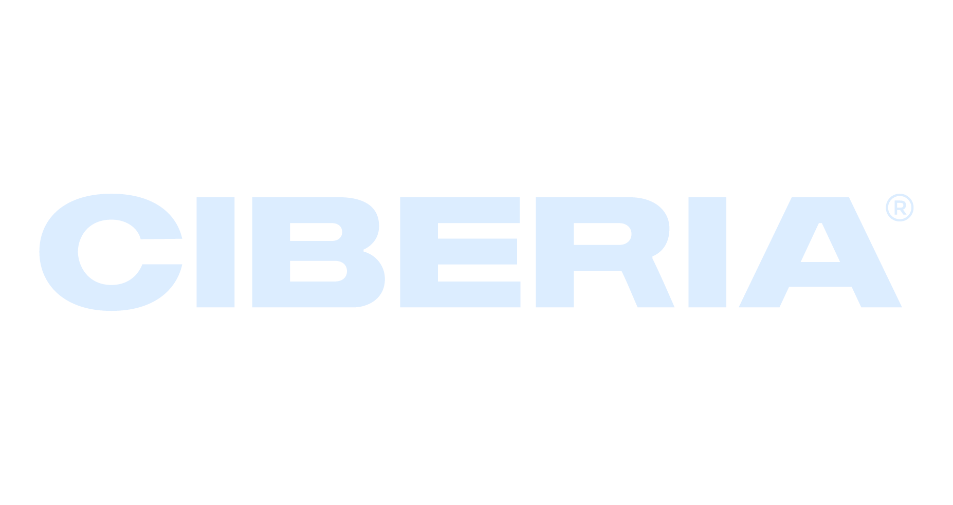 Ciberia_Logo horizontal White blue